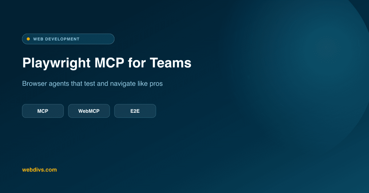 Playwright MCP and Autonomous Browser Agents: Building Resilient, Deterministic QA Pipelines in 2026